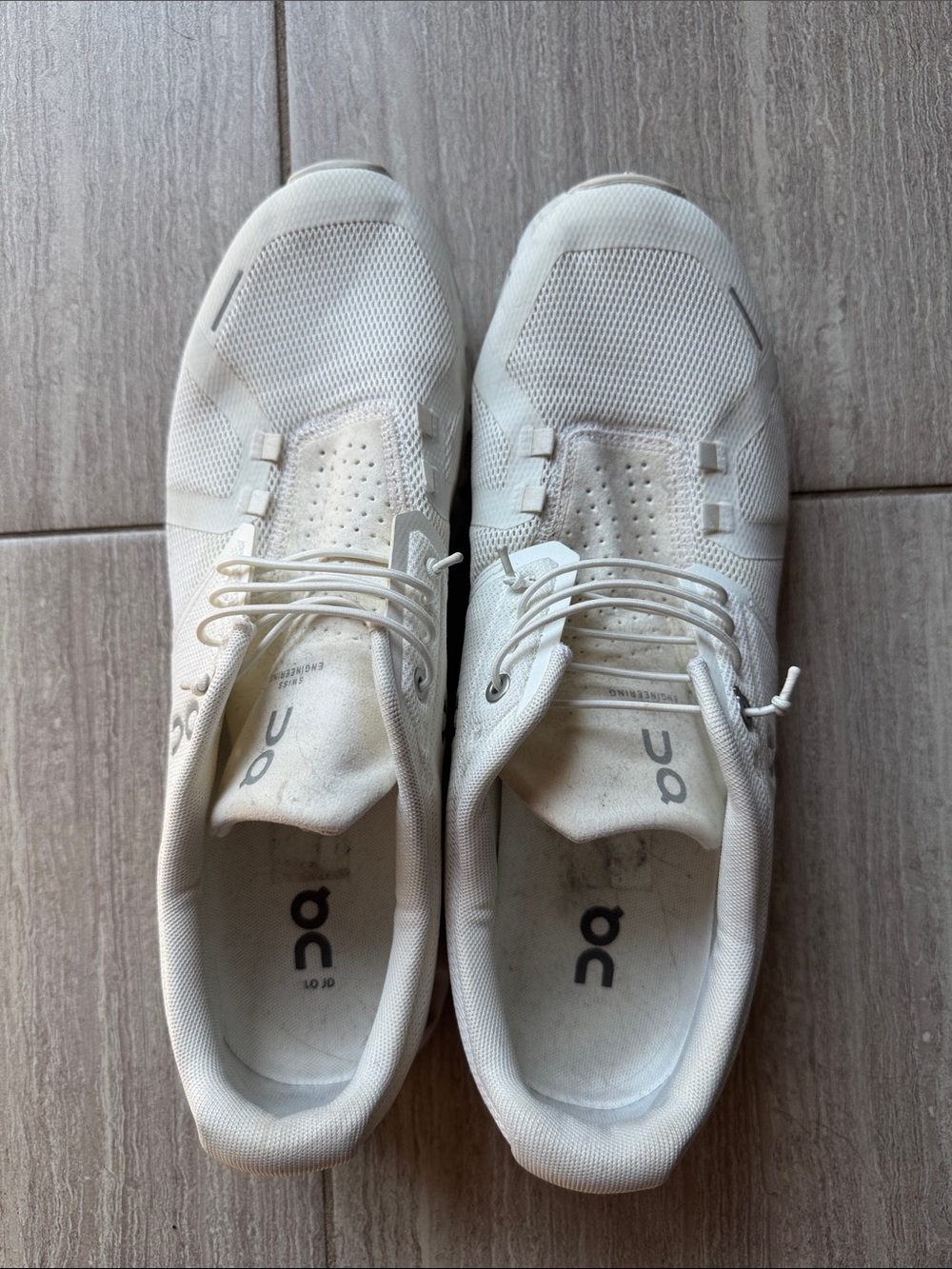 On Running Men's Athletic Sneakers in White - Picture 2 of 4